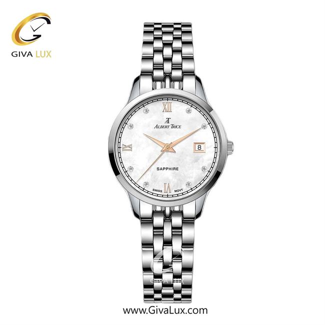 ساعت مچی اورجینال زنانه آلبرت ترایس نقره ای | نقره ای| نقره ای| کد رفرنس AT20314