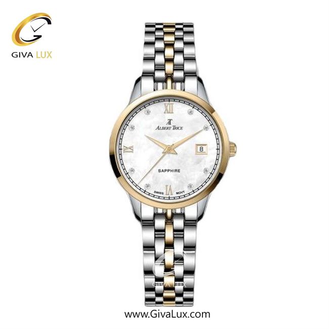 ساعت مچی اورجینال زنانه آلبرت ترایس طلایی | طلایی-نقره ای| نقره ای| کد رفرنس AT20314
