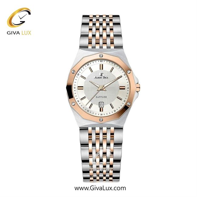 ساعت مچی اورجینال زنانه آلبرت ترایس رزگلد | رزگلد-نقره ای| نقره ای| کد رفرنس AT20320
