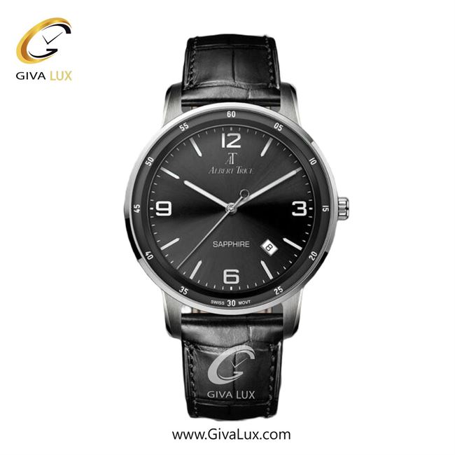 ساعت مچی اورجینال مردانه آلبرت ترایس مشکی-نقره ای | مشکی| مشکی| کد رفرنس AT20323