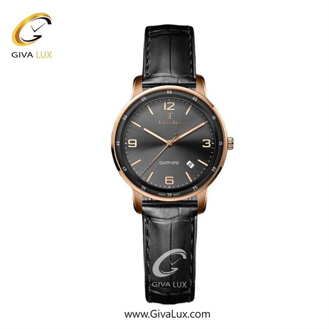 ساعت مچی اورجینال زنانه آلبرت ترایس مشکی-رزگلد | مشکی| مشکی| کد رفرنس AT20324