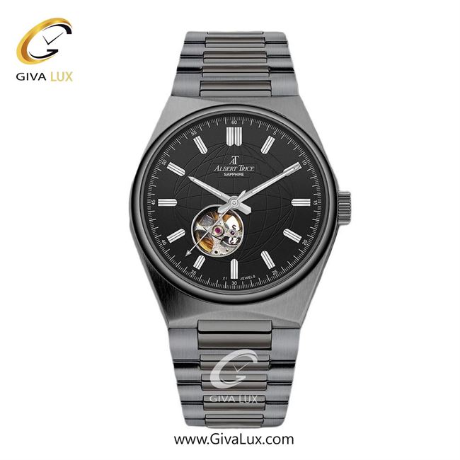ساعت مچی اورجینال مردانه آلبرت ترایس تیتانیوم | تیتانیوم(زغالی)| مشکی| کد رفرنس AT20325