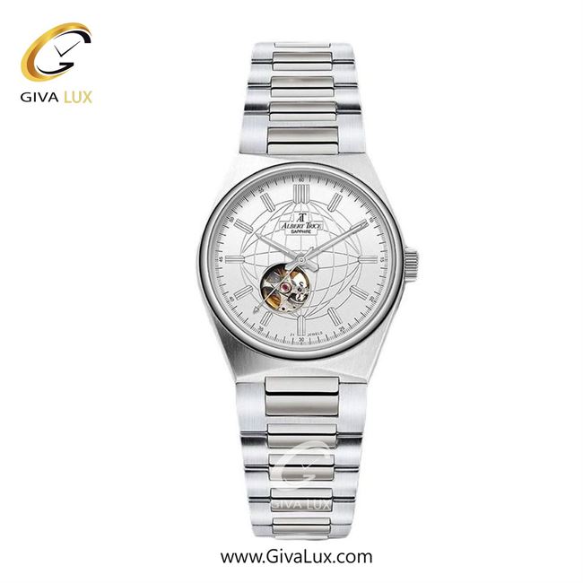 ساعت مچی اورجینال زنانه آلبرت ترایس نقره ای | نقره ای| نقره ای| کد رفرنس AT20326