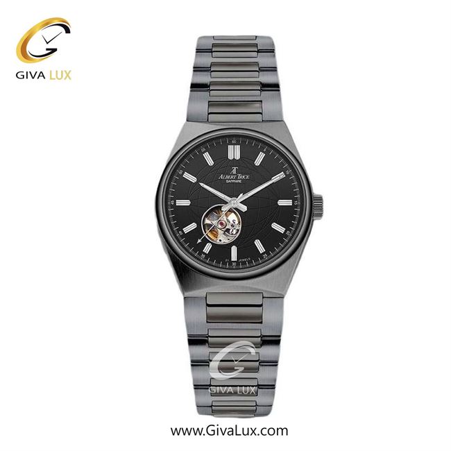 ساعت مچی اورجینال زنانه آلبرت ترایس تیتانیوم | تیتانیوم(زغالی)| مشکی| کد رفرنس AT20326