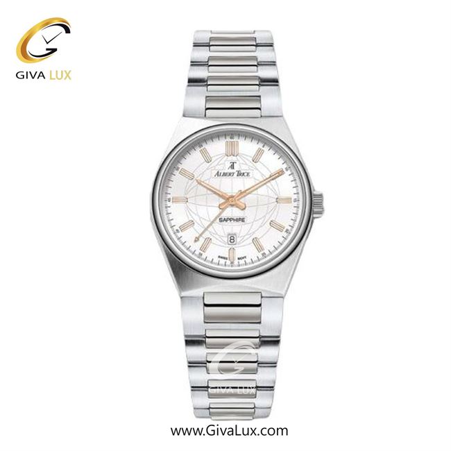 ساعت مچی اورجینال زنانه آلبرت ترایس نقره ای | نقره ای| سفید| کد رفرنس AT20328