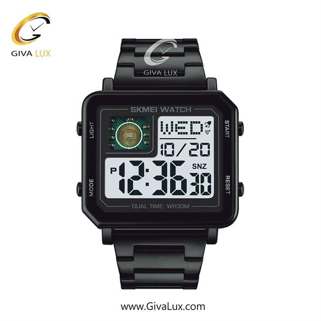 ساعت مچی مردانه اسکمی (Skmei) مشکی | مشکی| مشکی| کد رفرنس 2033 black