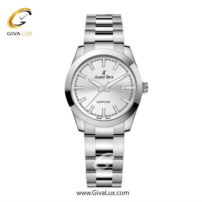 ساعت مچی اورجینال زنانه آلبرت ترایس نقره ای | نقره ای| نقره ای| کد رفرنس AT20330