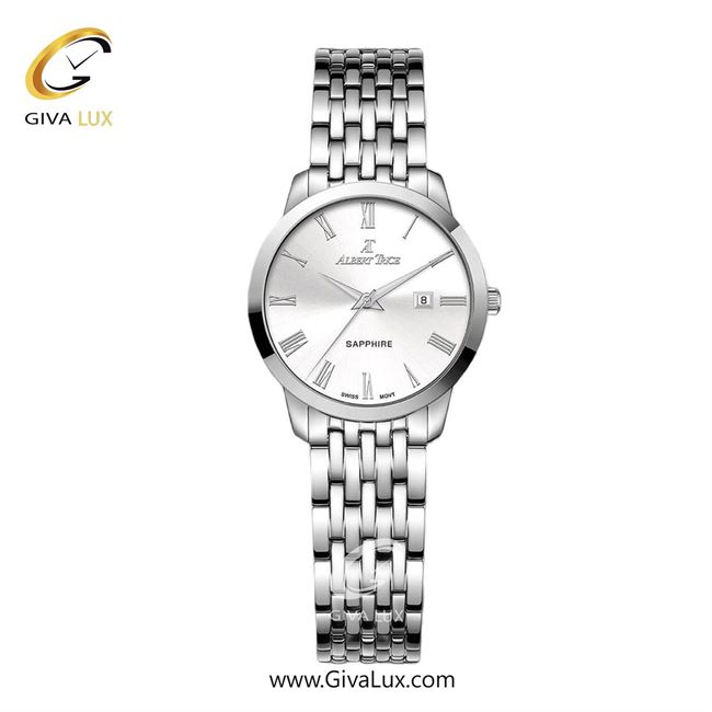 ساعت مچی اورجینال زنانه آلبرت ترایس نقره ای | نقره ای| نقره ای| کد رفرنس AT20336