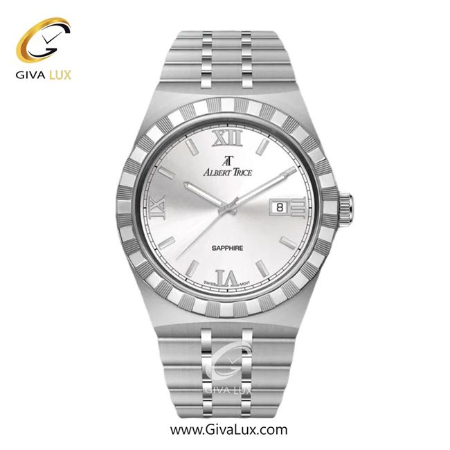 ساعت مچی اورجینال مردانه آلبرت ترایس نقره ای | نقره ای| نقره ای| کد رفرنس AT20339