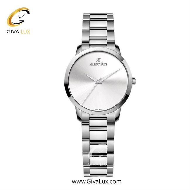 ساعت مچی اورجینال زنانه آلبرت ترایس نقره ای | نقره ای| نقره ای| کد رفرنس AT20342