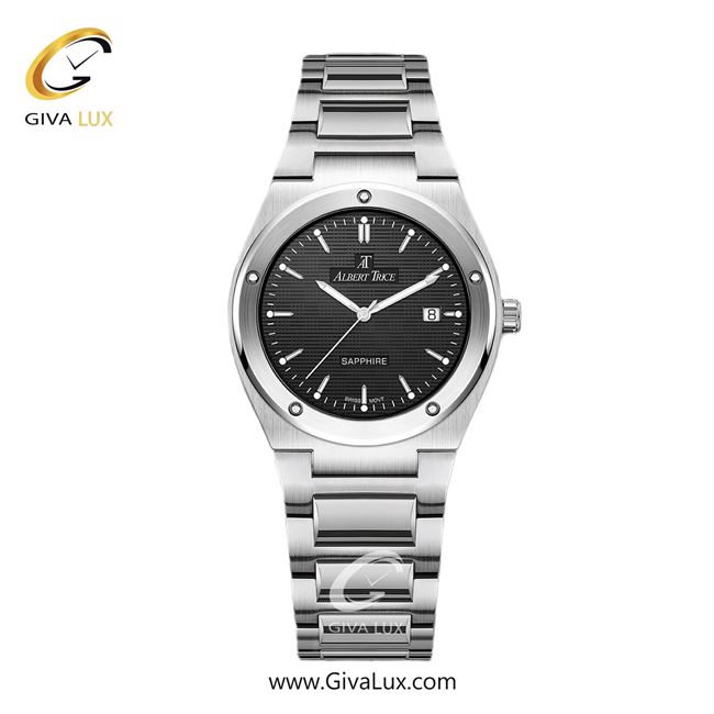 ساعت مچی اورجینال زنانه آلبرت ترایس  نقره ای | نقره ای| مشکی| کد رفرنس AT20344