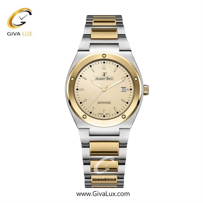 ساعت مچی اورجینال زنانه آلبرت ترایس  طلایی | نقره ای-طلایی| طلایی| کد رفرنس AT20344