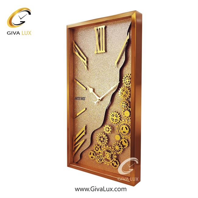 ساعت دیواری اورجینال آرتمیس آلیاژ فلزی نقره ای| کد رفرنس 90007، مدل: 2035Silver 2035-Rozegold-2.jpg