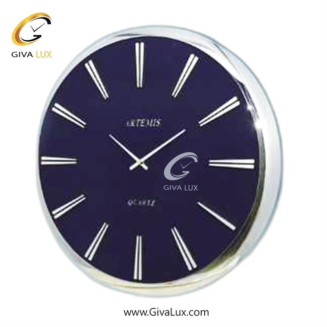 ساعت دیواری اورجینال آرتمیس آلیاژ فلزی نقره ای| کد رفرنس 2045A