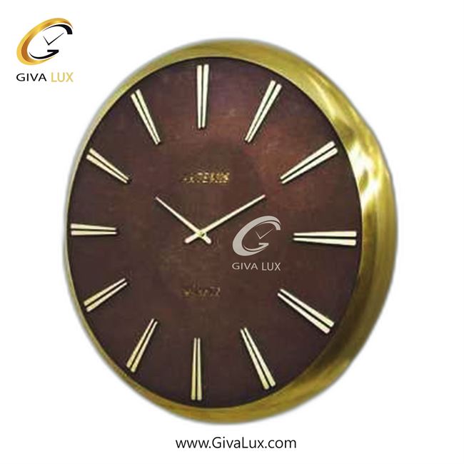 ساعت دیواری اورجینال آرتمیس آلیاژ فلزی طلایی| کد رفرنس 2045A