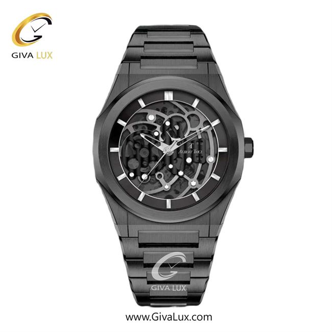 ساعت مچی اورجینال مردانه آلبرت ترایس مشکی | مشکی| مشکی| کد رفرنس AT20500