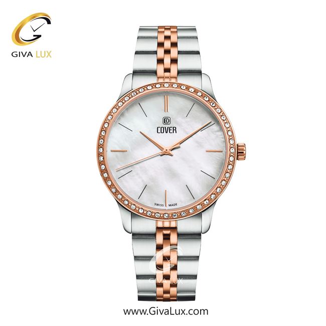 ساعت مچی اورجینال زنانه کاور رزگلد | نقره ای-رزگلد| نقره ای| کد رفرنس CO206.03