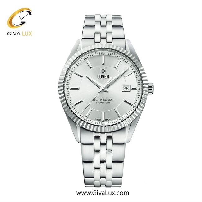 ساعت مچی اورجینال مردانه کاور نقره ای | نقره ای| نقره ای| کد رفرنس CO208.02