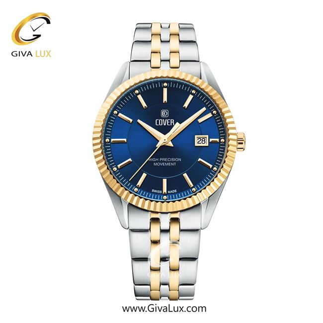 ساعت مچی اورجینال مردانه کاور طلایی | طلایی-نقره ای| سرمه ای| کد رفرنس CO208.09