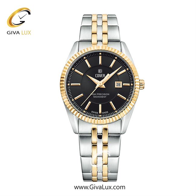 ساعت مچی اورجینال زنانه کاور طلایی | طلایی-نقره ای| مشکی| کد رفرنس CO209.04