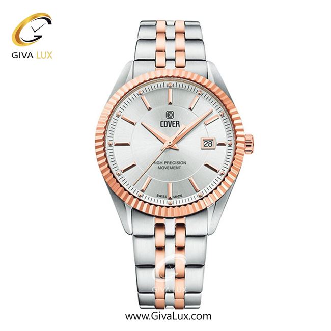 ساعت مچی اورجینال زنانه کاور رزگلد | رزگلد-نقره ای| نقره ای| کد رفرنس CO209.07