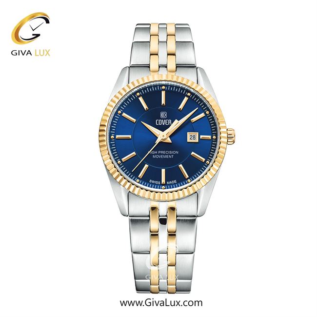 ساعت مچی اورجینال زنانه کاور طلایی | نقره ای-طلایی| سرمه ای| کد رفرنس CO209.09