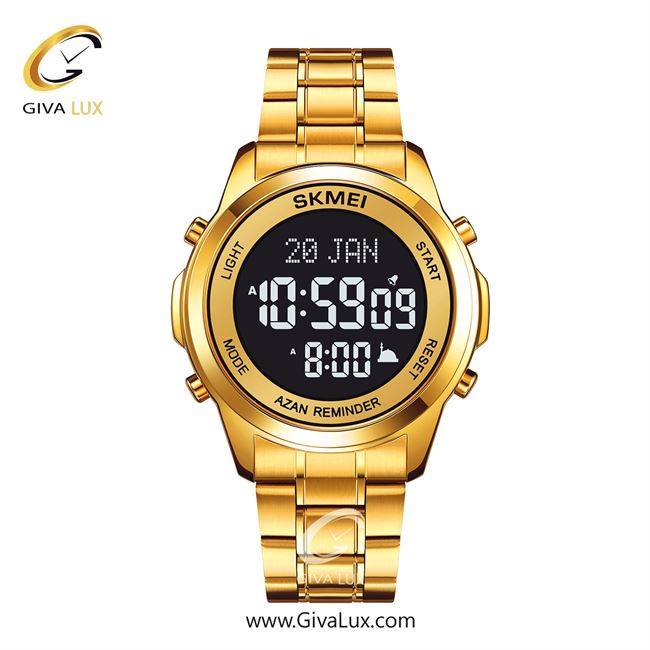 ساعت مچی اورجینال مردانه اسکمی (Skmei) طلایی | طلایی| مشکی| کد رفرنس 2097
