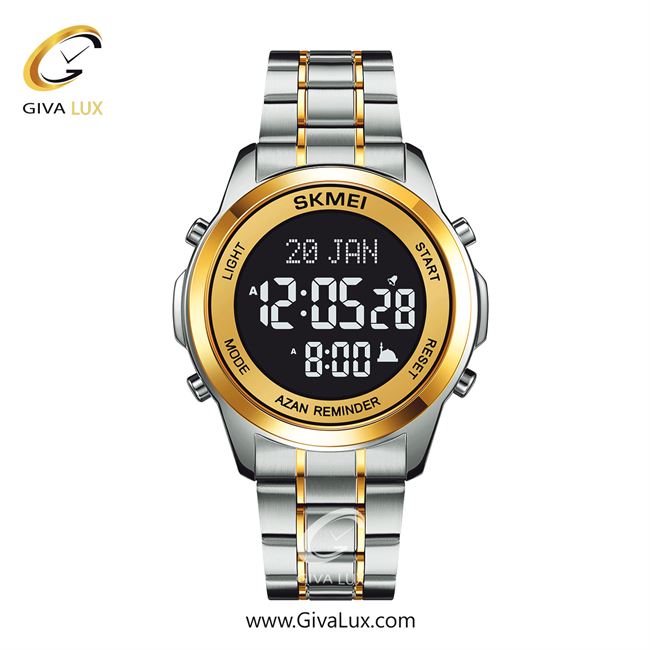 ساعت مچی اورجینال مردانه اسکمی (Skmei) طلایی | نقره ای-طلایی| مشکی| کد رفرنس 2097