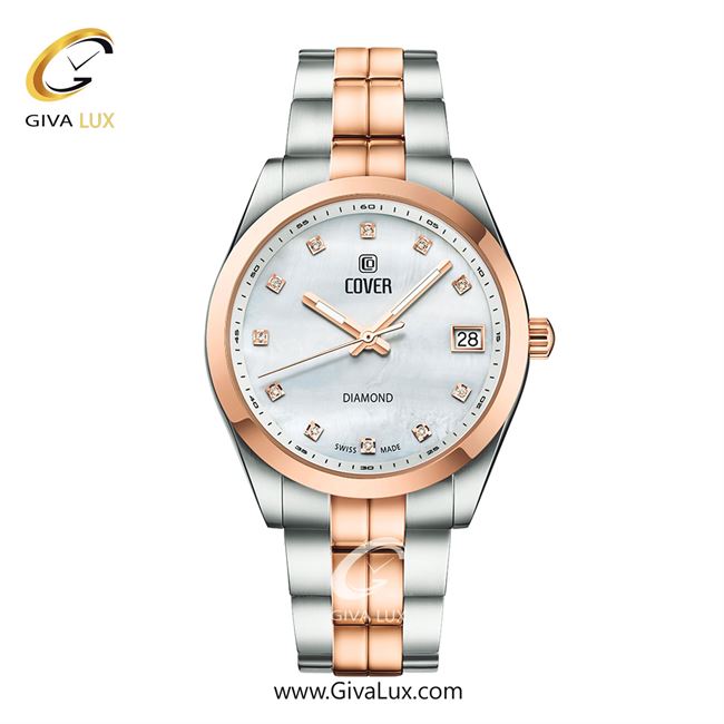ساعت مچی اورجینال زنانه کاور رزگلد | نقره ای-رزگلد| نقره ای| کد رفرنس CO210.05
