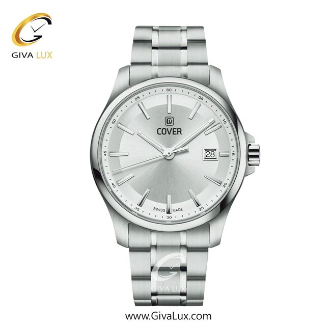 ساعت مچی اورجینال مردانه کاور نقره ای | نقره ای| نقره ای| کد رفرنس CO214.02