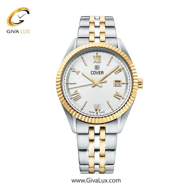 ساعت مچی اورجینال مردانه کاور طلایی | طلایی-نقره ای| نقره ای| کد رفرنس CO216.06
