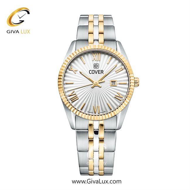 ساعت مچی اورجینال زنانه کاور طلایی | طلایی-نقره ای| نقره ای| کد رفرنس CO217.06