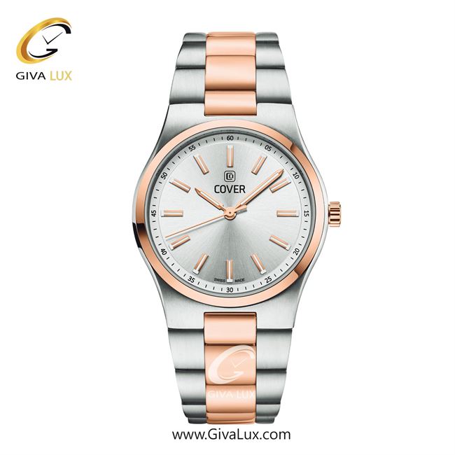 ساعت مچی اورجینال زنانه کاور رزگلد | رزگلد-نقره ای| نقره ای| کد رفرنس CO219.06