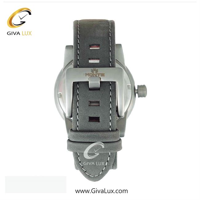 پک کادویی ساعت مچی مردانه بند استیل مونته با بند اضافه چرمی M751340 GRAYWB 22119-1.jpg