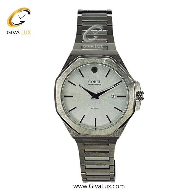 ساعت مچی اورجینال مردانه کوبل | COBEL  نقره ای | نقره ای| سفید| کد رفرنس 6323G 224_6323G-4.jpg