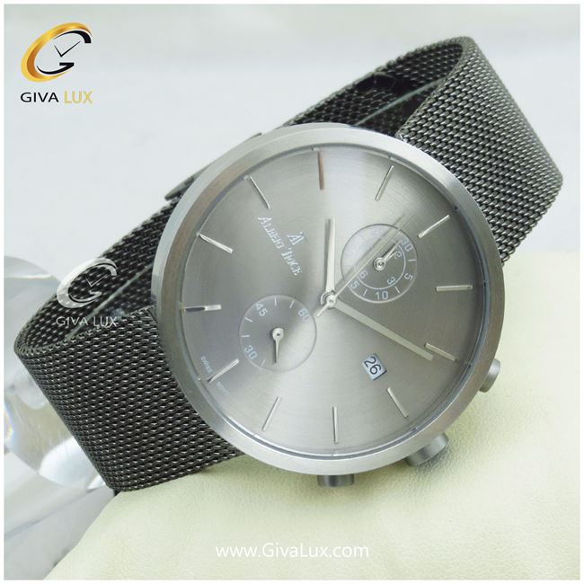 ساعت مچی مردانه سه موتور فول استیل بند حصیری آلبرت ترایس مدل AT20284