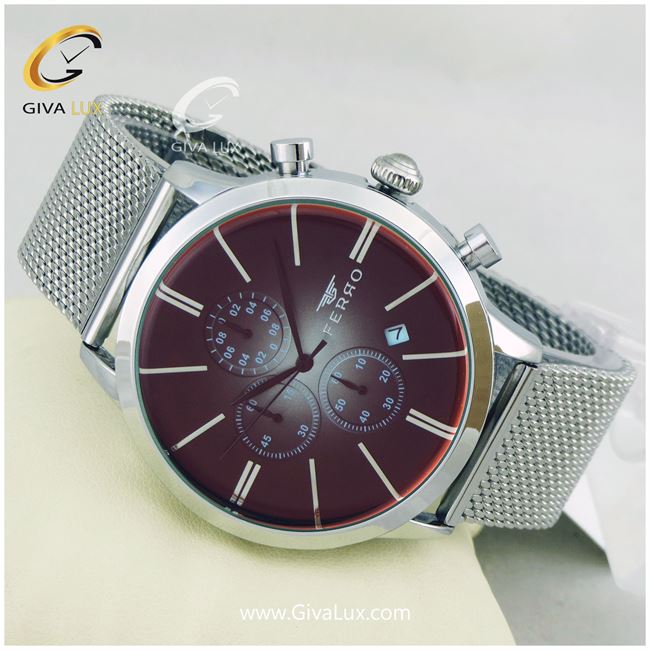 ساعت مچی مردانه سه موتوره فرو FERRO مدل F40-063
