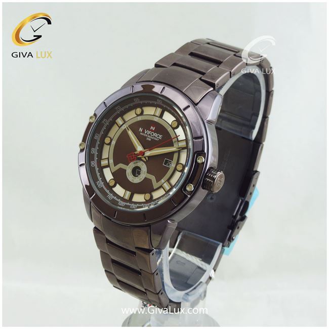 ساعت مچی مردانه بند فلزی ناوی فورس مدل NF9166