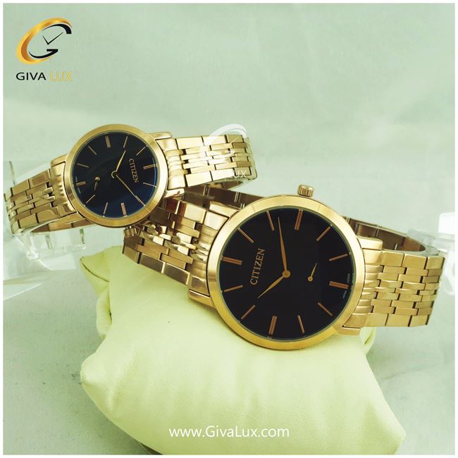 ست ساعت مچی تک موتوره رزگلد سیتی زن