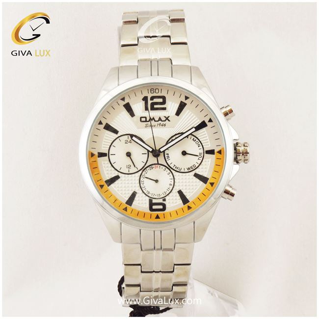 ساعت مچی مردانه اورجینال سه موتوره OMAX مدل GX49P36I