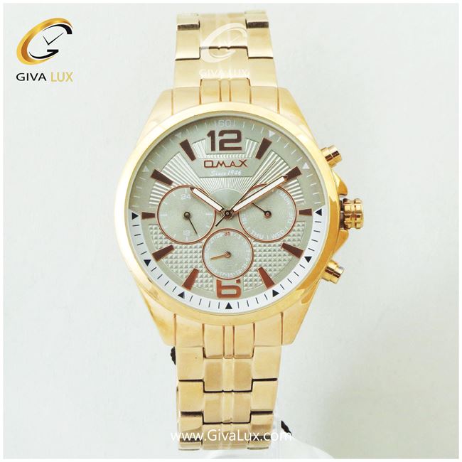 ساعت مچی مردانه اورجینال سه موتوره OMAX مدل GX49R98I