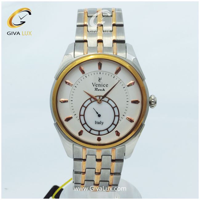 ساعت  مردانه دو موتوره بنداستیل ونیز