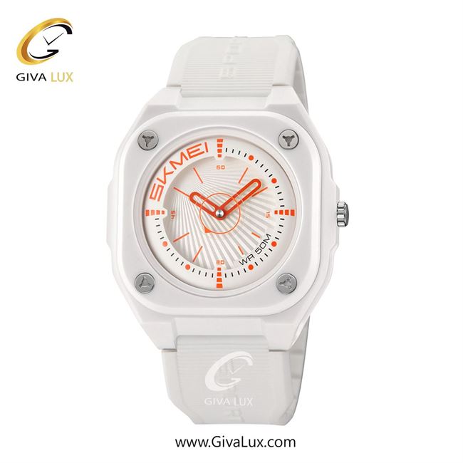 ساعت مچی اورجینال مردانه اسکمی (Skmei) سفید | سفید| سفید| کد رفرنس 2329