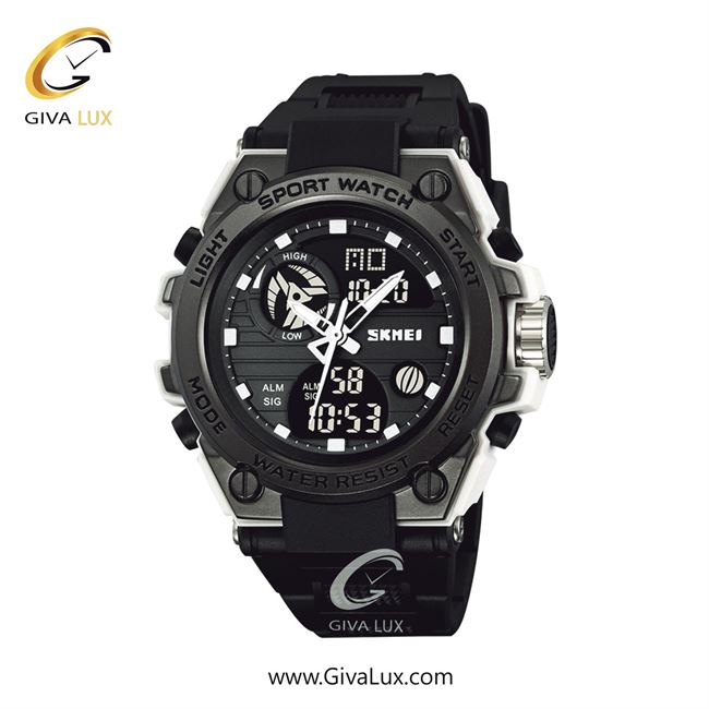 ساعت مچی اورجینال مردانه اسکمی (Skmei) دو زمانه مشکی | مشکی| مشکی| کد رفرنس 2360