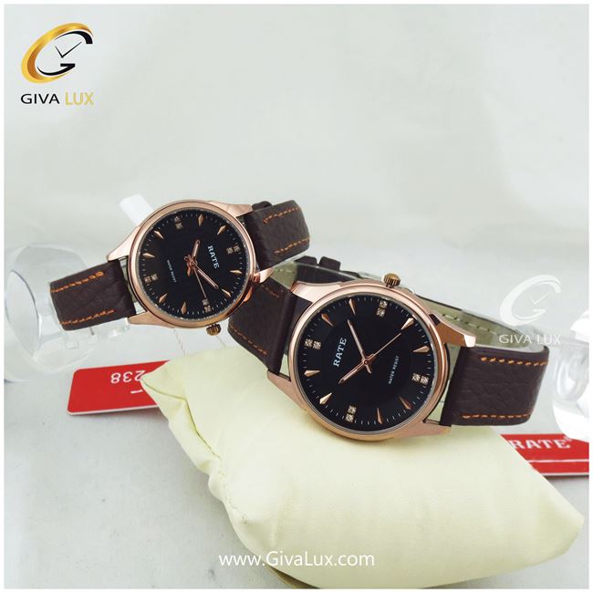 ساعت مچی اورجینال ست رِیت RATE رزگلد | قهوه ای| مشکی|