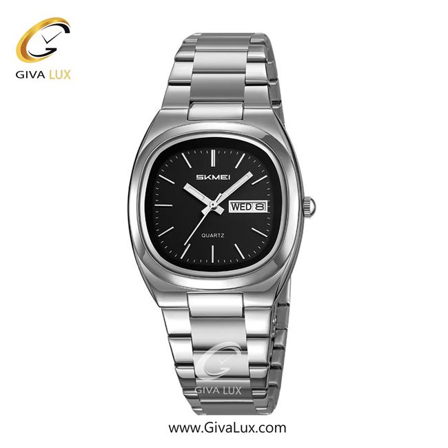 ساعت مچی اورجینال مردانه اسکمی (Skmei)  نقره ای | نقره ای| مشکی| کد رفرنس 2420