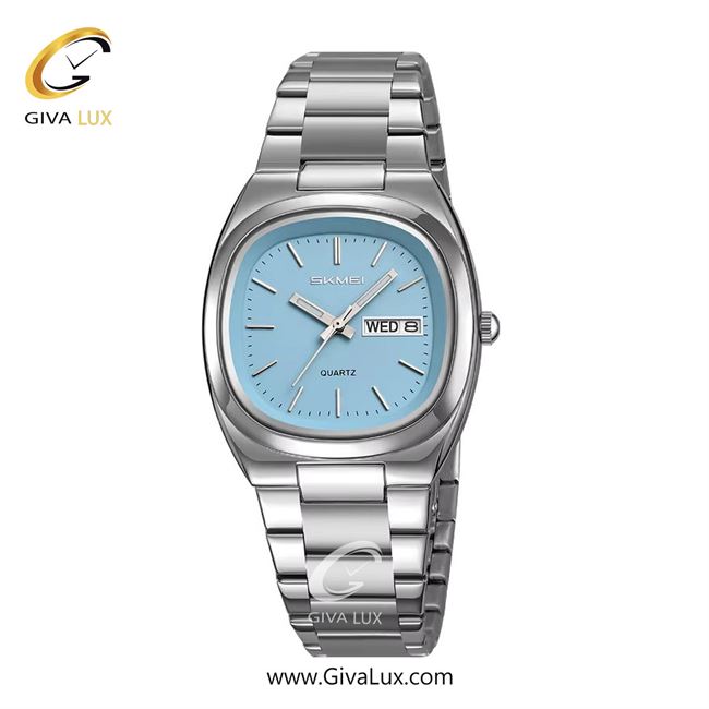 ساعت مچی اورجینال مردانه اسکمی (Skmei)  نقره ای | نقره ای| آبی| کد رفرنس 2420