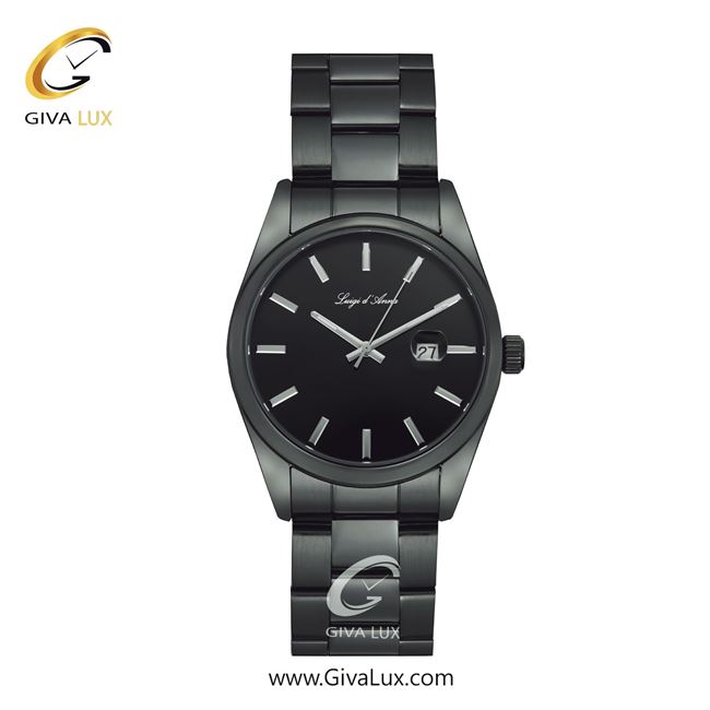 ساعت مچی اورجینال مردانه LdA مشکی | مشکی| مشکی| کد رفرنس 2438