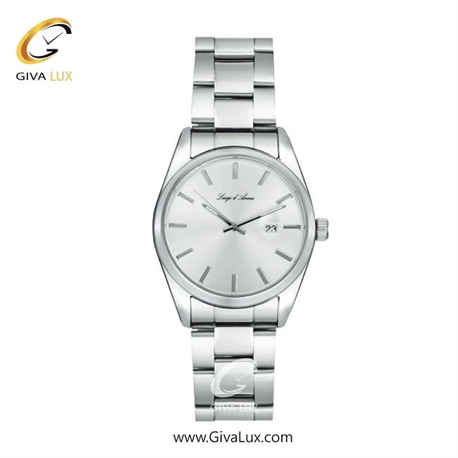 ساعت مچی اورجینال مردانه LdA نقره ای | نقره ای| نقره ای| کد رفرنس 2438