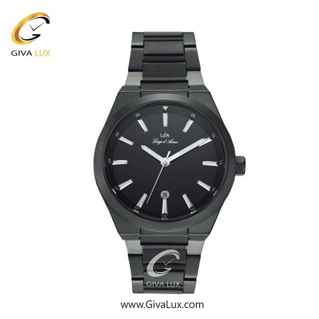 ساعت مچی اورجینال مردانه LdA مشکی | مشکی| مشکی| کد رفرنس 2459